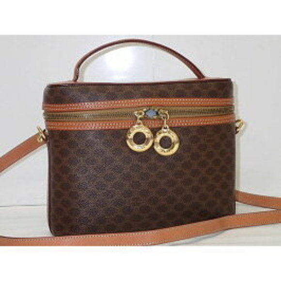 Celine Macadam Vanity Bag Shoulder Bag - Picture 1 of 5